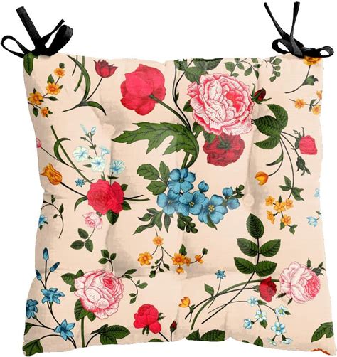 Soul Tex Double Color Square Seat Pads/Cushion for Chair, Car seat ...