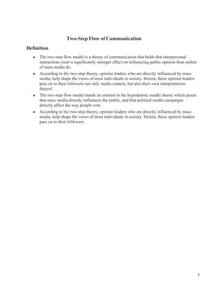 Image result for Two-Step Flow Communication Model