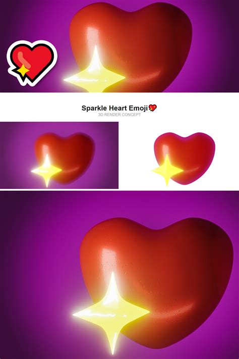 John Negoita - Sparkle Heart Emoji💖 (3D RENDER CONCEPT)