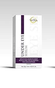 SeriSkin Under Eye Serum for dark circles reduction, fine lines removal ...