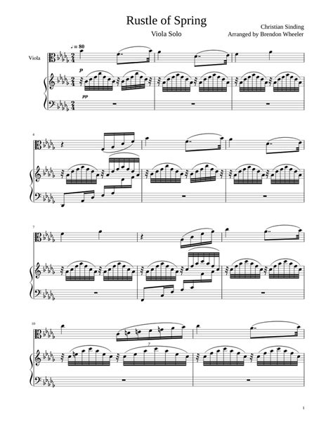 Image result for Siding Rustle of Spring Piano