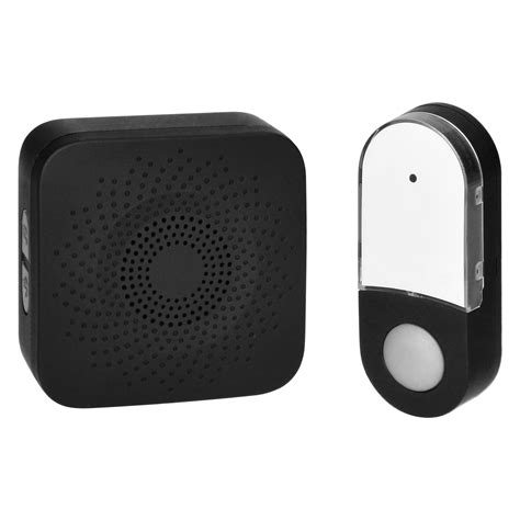 SETI AC, wireless doorbell, learning system, 32 sounds, 150m, black