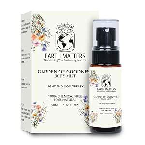 Earth Matters Garden of Goodness Body Mist Nargis 50ml | Natural ...