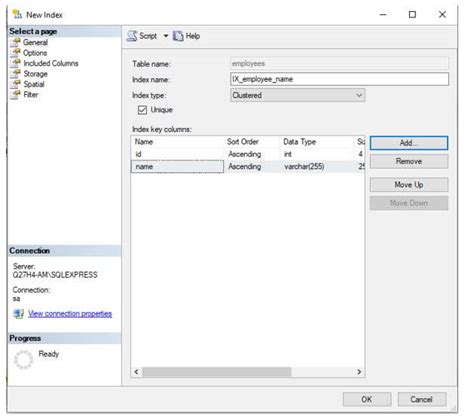 Image result for Clustered Index in SQL Server with Example