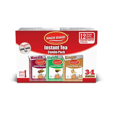 Wagh Bakri Instant Tea Premix Combo Pack 168G – Fetch N Buy