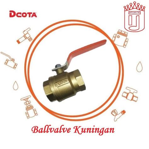 Jual DCOTA BALLVALVE KUNINGAN 1 INCH (STOP KRAN / BALL VALVE) - Kab ...