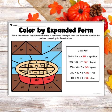 Image result for Coloring Expanded Form