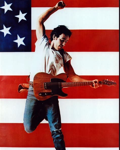 Image result for Springsteen American Flag