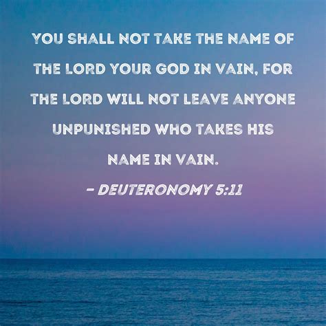 Deuteronomy 5 1