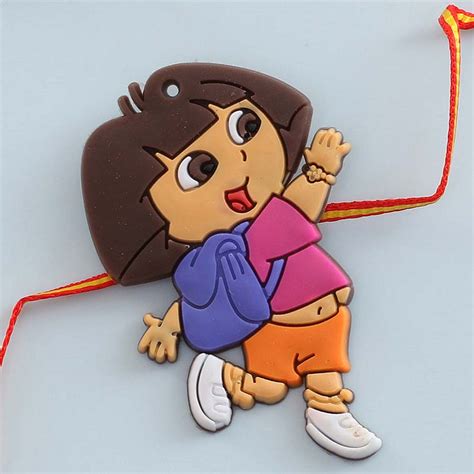 Send Dora Kid''s Rakhi Online