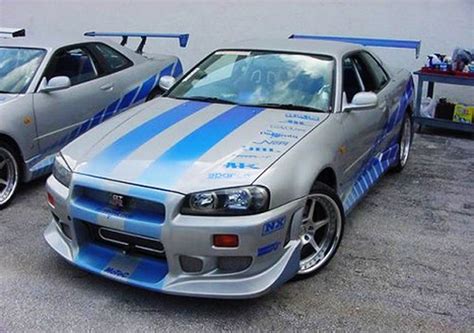 Nissan Skyline GTR R34 Fast And Furious Awesome https://www.mobmasker ...