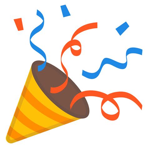 Party popper Icon | Noto Emoji Activities Iconset | Google