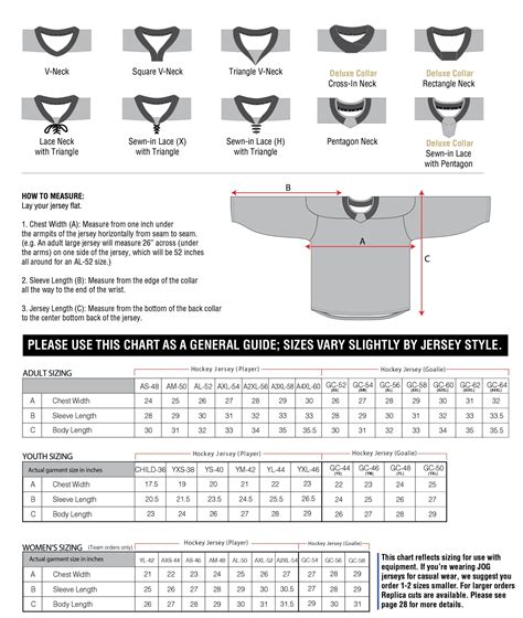 Youth Jersey Size Chart Football American Football Jersey Size Chart