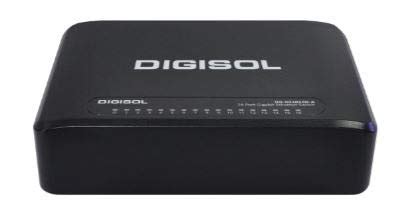 Digisol 16-Port Gigabit Ethernet Unmanaged Desktop Switch – High-Speed ...