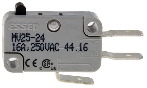 RS PRO | RS PRO Plunger Micro Switch, Quick Connect Terminal, 16 A ...