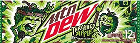 Buy New ain Dew Thed Apple, 12fl oz cans, 24 count 12 Fl Oz (Pack of 24 ...