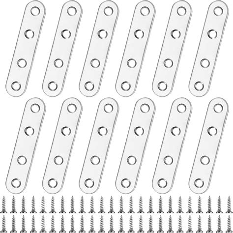 Rose Gold Stainless Steel Flat Straight Brace Brackets, Straight Corner ...