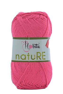 HOBİTU NATURE 152 KREM PAMUKLU (COTTON) ÖRGÜ İPLİKLER HOBİTU YARNS ...
