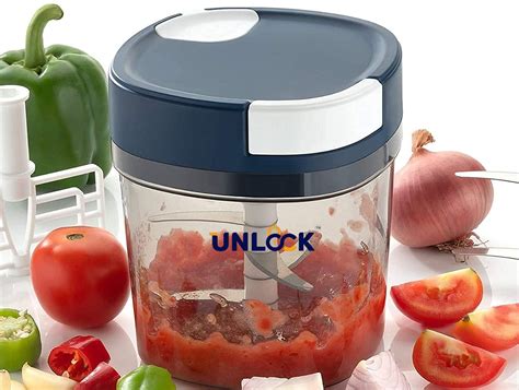 Buy UNLOCK® New Premium 2 in 1 Big Turbo Handy Dori Plastic Chopper ...