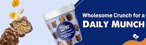 Fit & Flex Choco Cornflakes Granola Mini Bites Oat Rich, Healthy ...