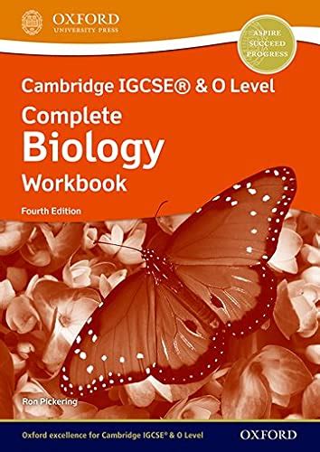 Buy CAIE COMPLETE IGCSE BIOLOGY WORKBOOK 4E: Workbook 4th Edition ...