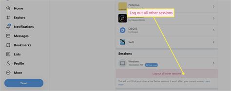 Twitter Logout 的图像结果