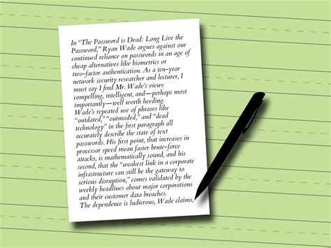 How To Write A Exam Paper