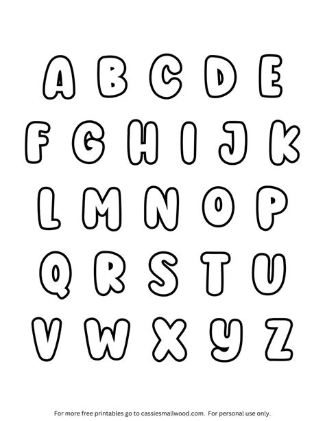 Small Uppercase Bubble Letters (1).pdf - Google Drive | Lettering fonts ...