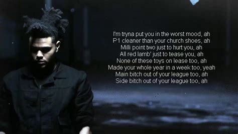 The Weeknd - Starboy Lyrics ft. Daft Punk - YouTube