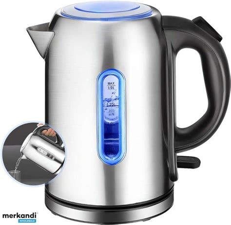 MULIN Electric Water Kettle,1.7L, 2200 W, BPA Free, 360º Base, Anti ...