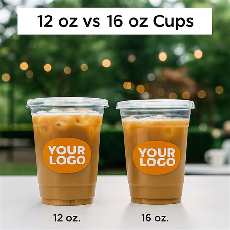 12oz vs 16oz Cups: Which Should You Choose?