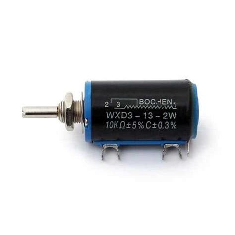 WXD3-13-2W 10K Multi-Turn Potentiometer Motorobit - Motorobit.com