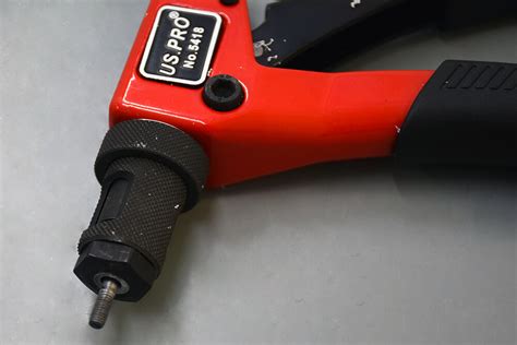 Image result for +Using the Fastenpro Threaded Insert Rivet Gun