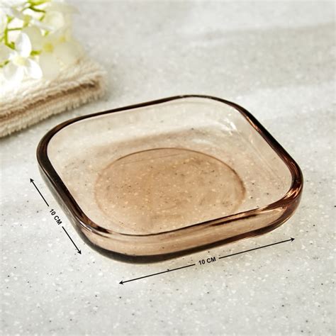 Buy Nova Natural Tranquil Wisteria Glass Soap Dish from Home Centre at ...