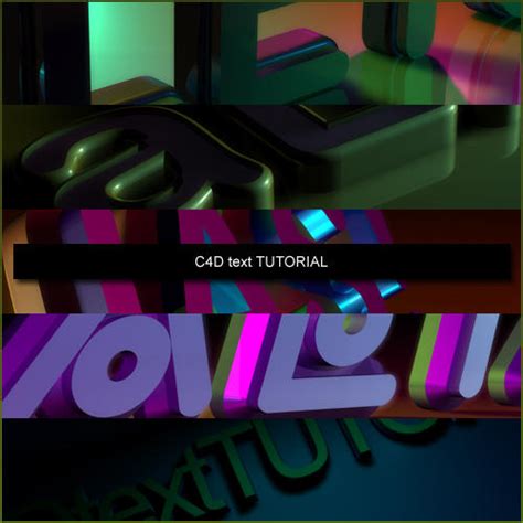 Image result for C4d Tutorial for Text