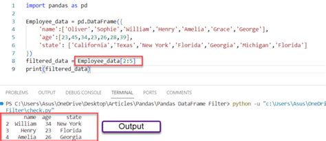 Image result for Filter Data Frame Python