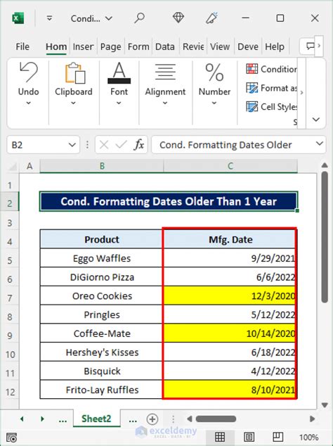 Image result for Excel Conditional Formatting Based On Date