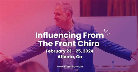 Influencing From The Front Chiro, Hotel Colee, Atlanta Buckhead ...