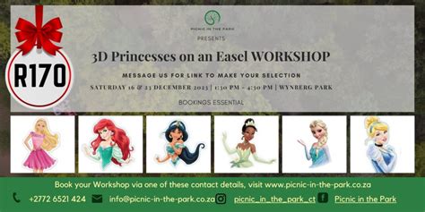 Kids Workshops in the Park Tickets, Wynberg Park, Cape Town, December ...