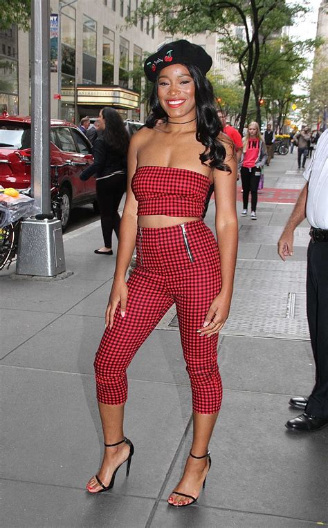 Keke Palmer Leaves NBC Studios at the Rockefeller Center in New York ...