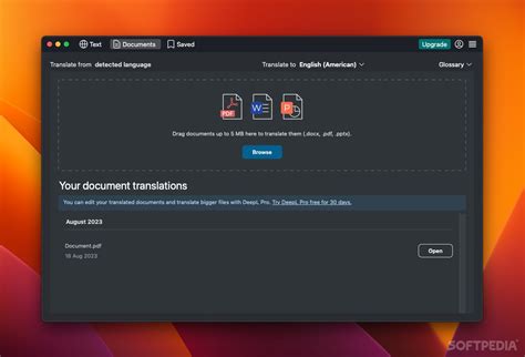DeepL - Download (Mac) - Softpedia