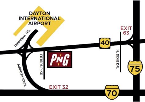 Dayton International Airport Parking Map (2025-2023) - All Maps