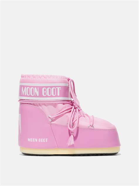 ICON LOW PINK NYLON BOOTS | Moon Boot®