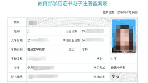 学历认证报告，学历信息如何查询这些你要清楚