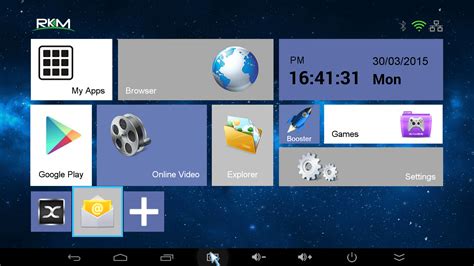 Android Home Screen 的图像结果