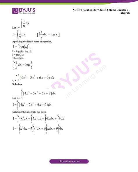 Image result for Class 12 Maths Integration Exersice 7.7 by Score Plus