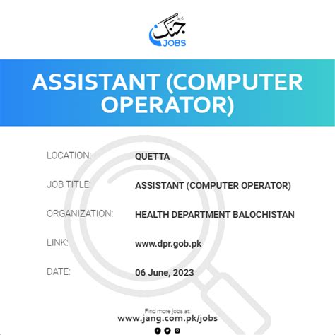 Image result for Assistant Computer Operator Image for PPT