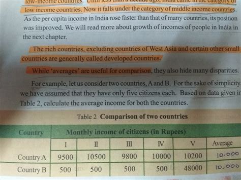 while average income is useful for comparison but it may hide ...