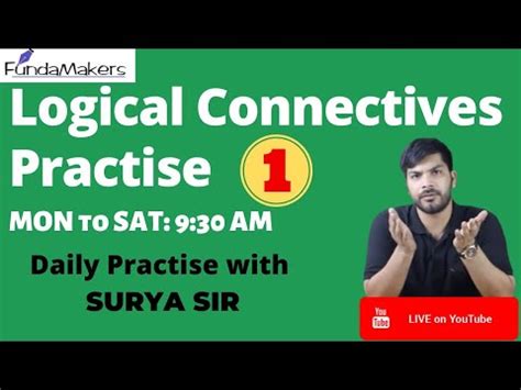 Logical Connectives - 1 Video Lecture - CAT