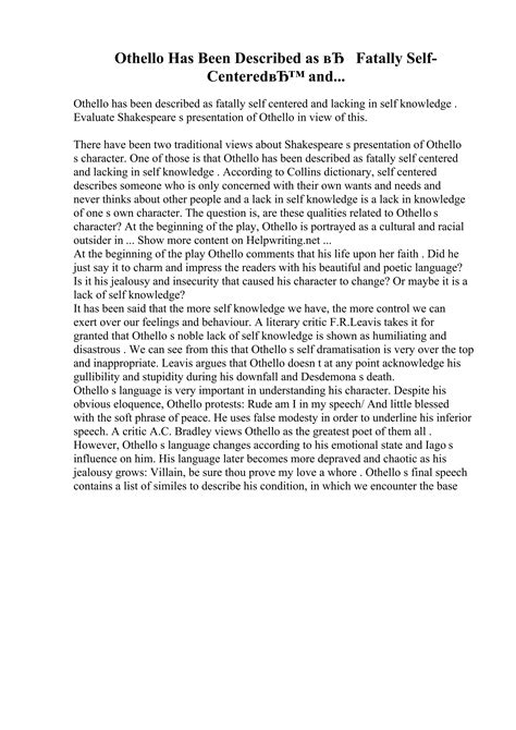 Examples Of Classification Essays | PDF